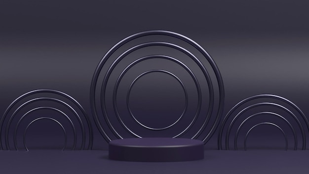 Un conjunto de sillas moradas con un patrón circular en el centro.