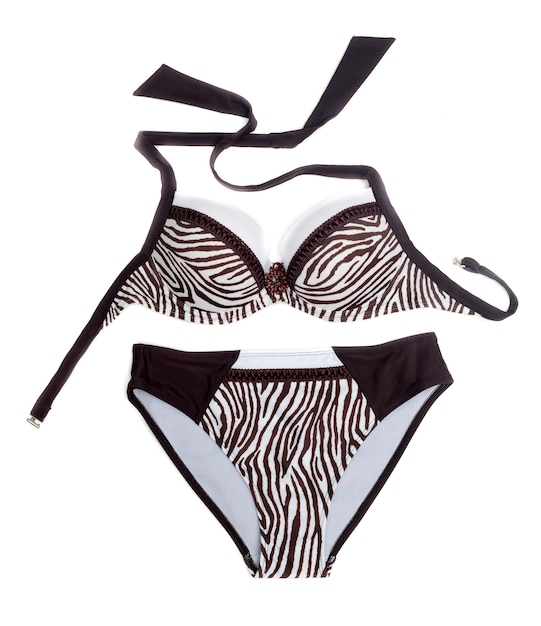 Conjunto sutiã e calcinha marrom