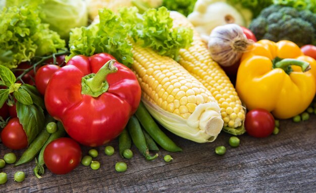 Conjunto de verduras