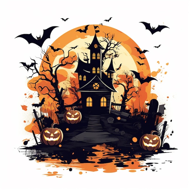 El conjunto de la web de alimentos de octubre con fondo temático de fondo de imágenes de Halloween de fondo de Halloween gratuito