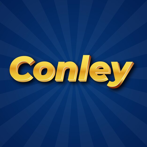 Conley Texteffekt Gold JPG attraktives Hintergrundkartenfoto