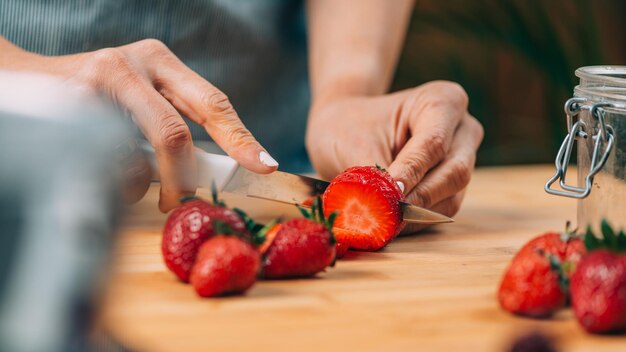 Conservación de conservas de frutas