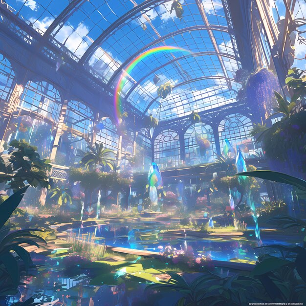 El Conservatorio Botánico Ethereal Eden es una utopía.