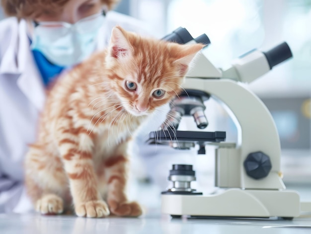 Foto consideraciones éticas sobre el cuidado de los animales de laboratorio en la investigación