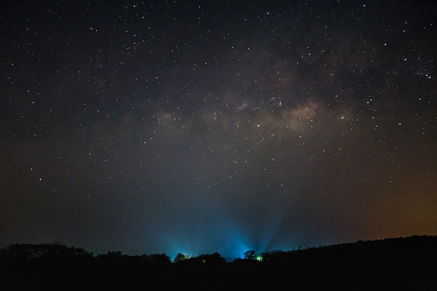 Constelación de estrellas de Milkyway Sky