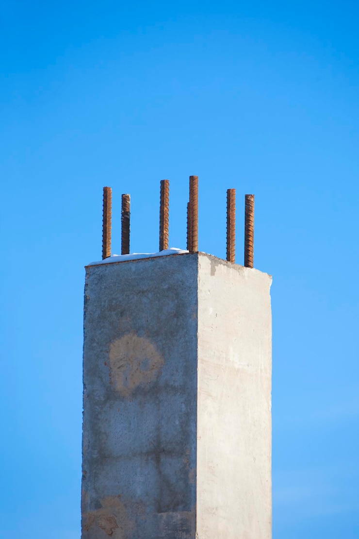 Foto construção do edifício residencial highrise