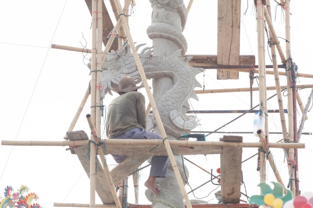 Construção do Santuário do Dragão