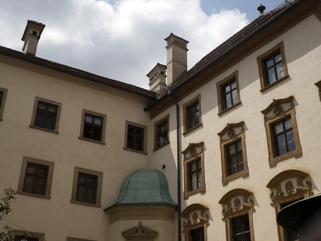 Construção histórica da casa de Landhaus Graz Áustria