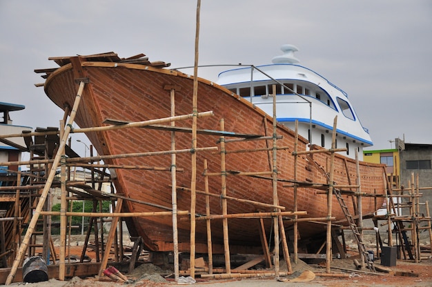 Construcción de barcos