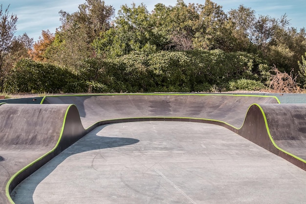 Construcción de un skate park Rampas para saltar