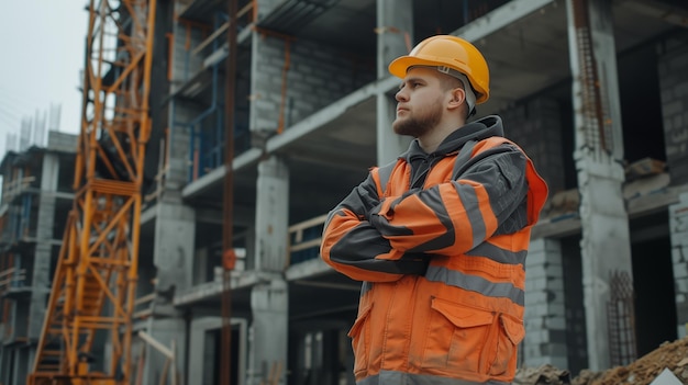 Constructor en un sitio de construcción