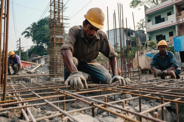 Construyendo sueños exhibición del Día Mundial de la Construcción