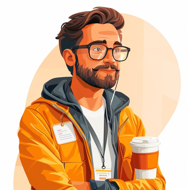 Foto consultor técnico engenheiro de hardware um clipart