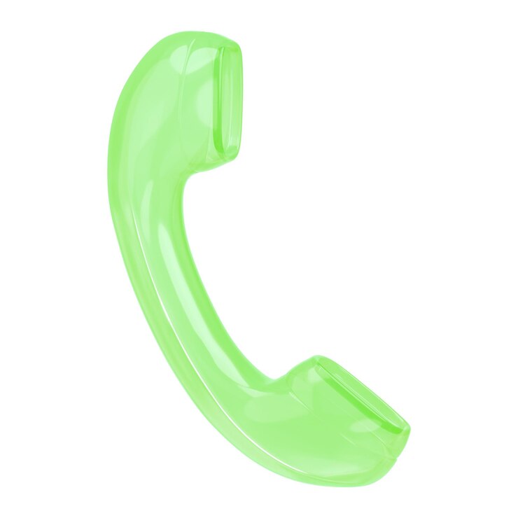 Foto contacto telefônico adesivo de ícone png 3d renderização de fundo transparente