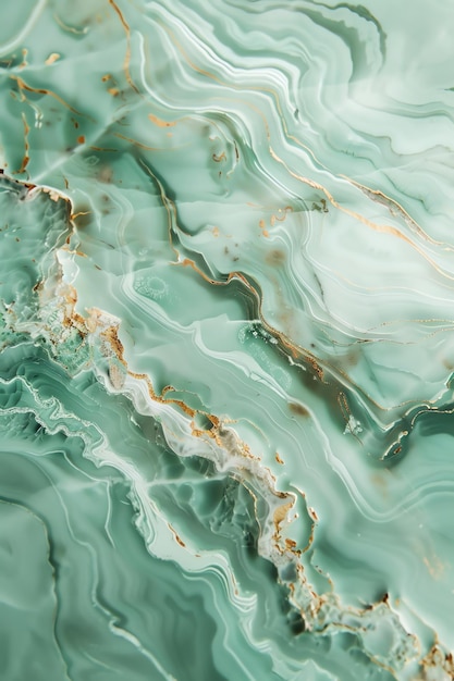 Contador de mármore natural polido suave revelando padrões minerais giratórios cores escondidas e superfícies refletoras frias
