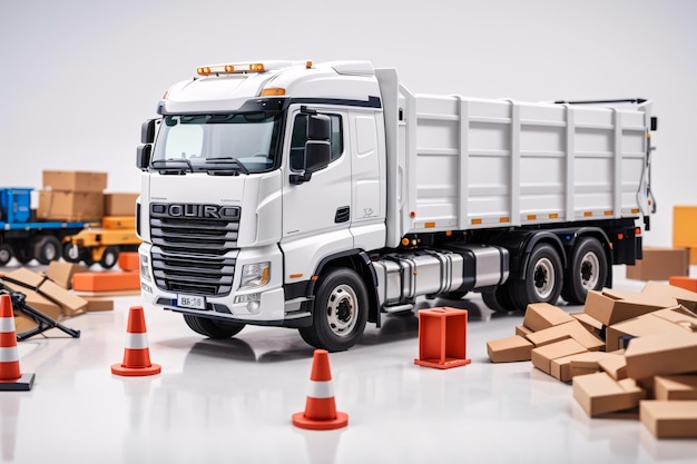 Container-LKW-Diecast-Sammlung