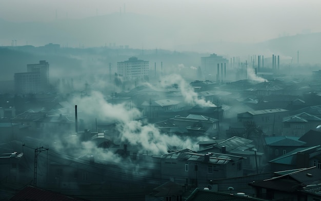 Contaminación del aire en la ciudad