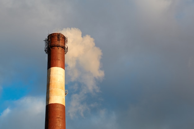 La contaminación del aire.