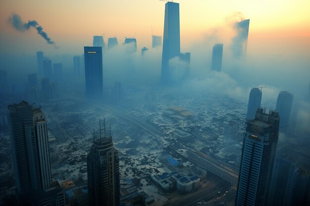 La contaminación atmosférica y el smog en las principales ciudades