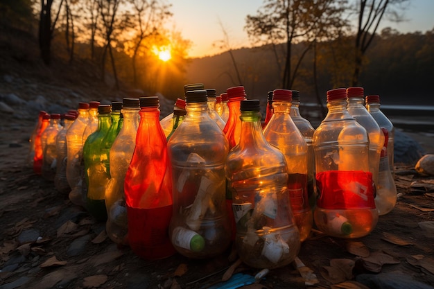 Contaminación por envases de plástico en el campo