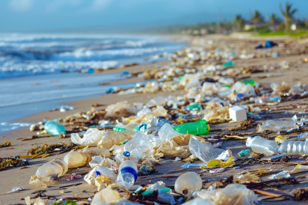 La contaminación por residuos plásticos daña el medio ambiente y el equilibrio ecológico en la Tierra