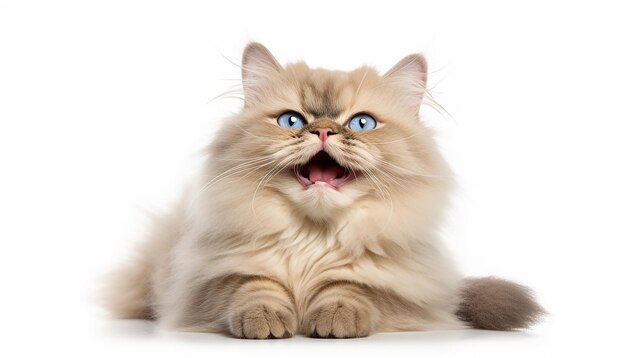 Foto contentamento em fur beige cats front elevation