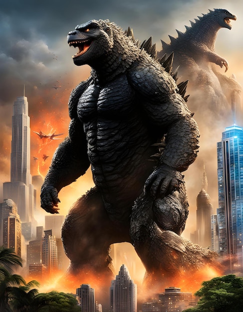 Continuando a saga épica Uma viagem cinematográfica além de Godzilla contra Kong