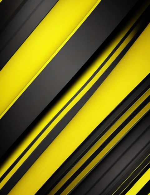 Contraste Armonía Negro y Amarillo Elegancia