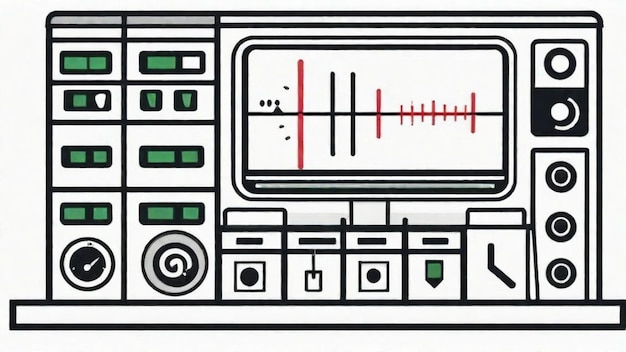 Foto control de las fluctuaciones de la presión barométrica