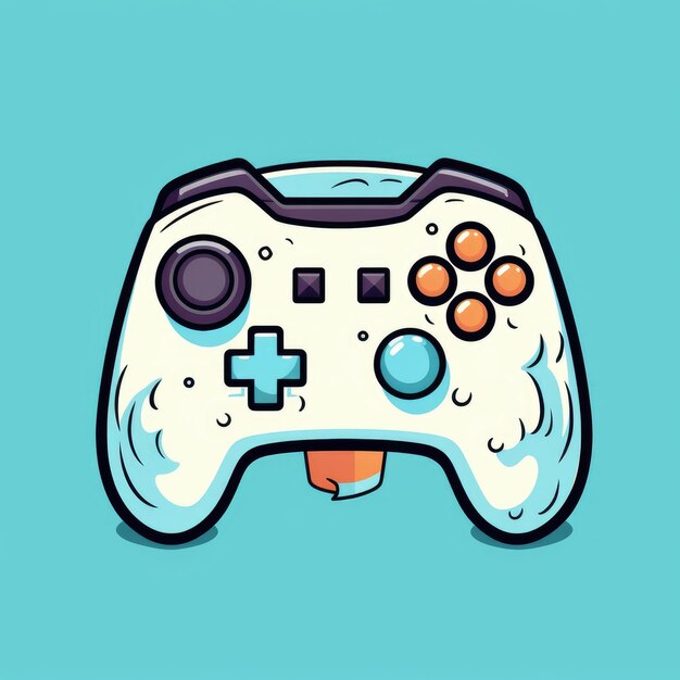 Controlador de videogame retro