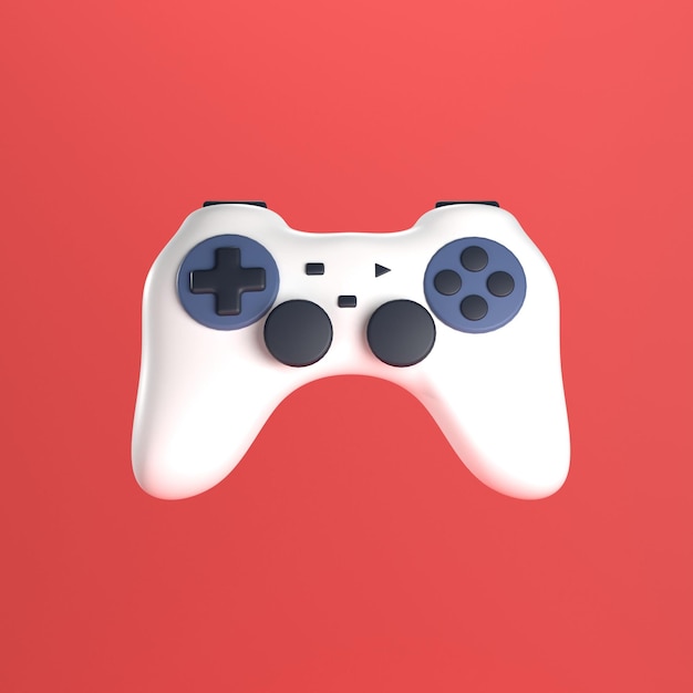 Controlador de dibujos animados Low Poly Ver 1 modelo 3d