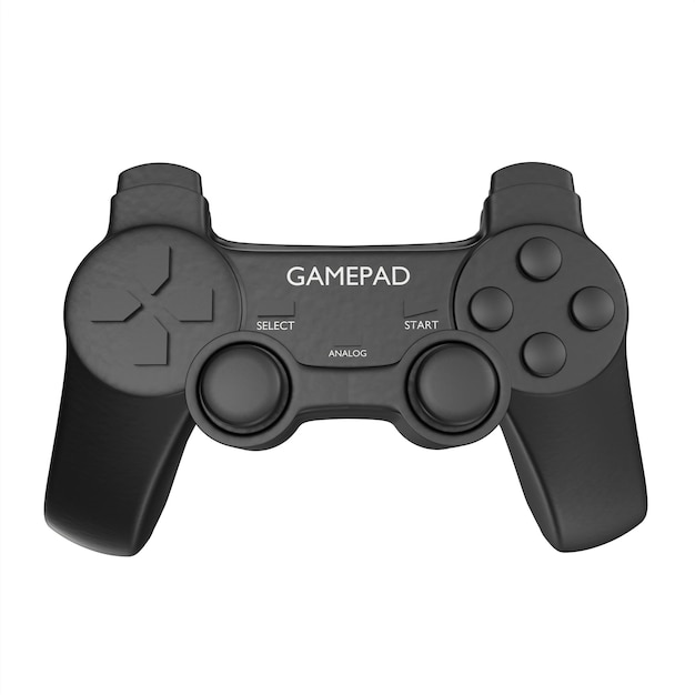 Controlador de videojuegos modelado 3d