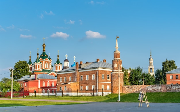 Convento da Assunção de Brusensky em Kolomna, o Anel de Ouro da Rússia