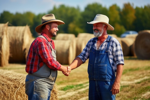 Conversação Reunião de Campo dos Agricultores Rurais