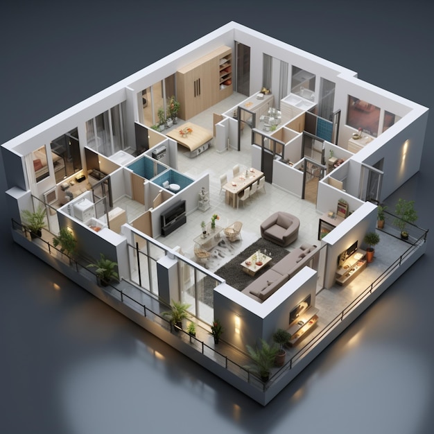 Convert_2D_floor_plan_3D