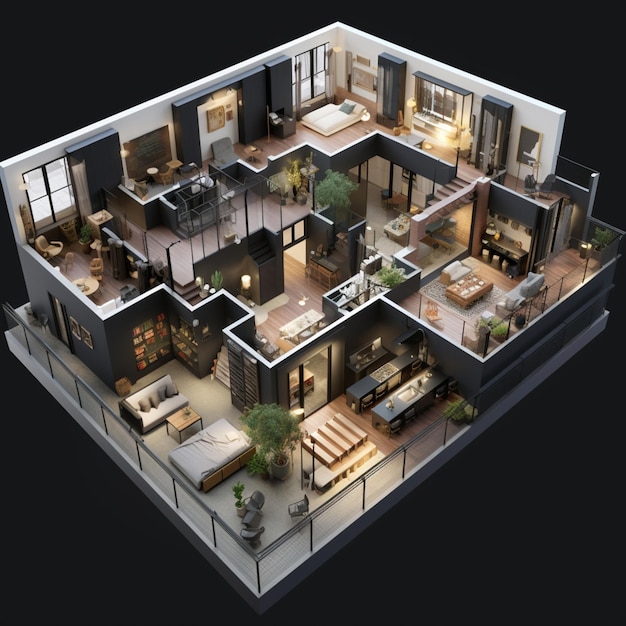 Convert_2D_floor_plan_3D