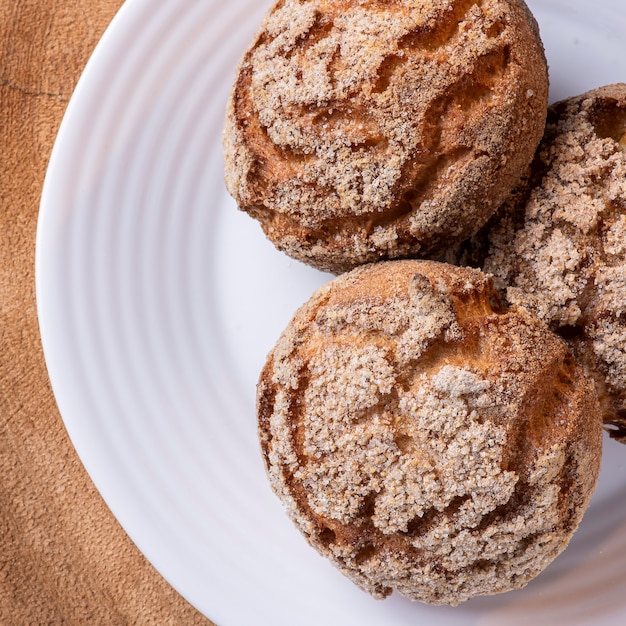 Cookie muito tradicional no Brasil chamado "Broa de Milho". Feito com farinha de fubá, um tipo de farinha de milho.