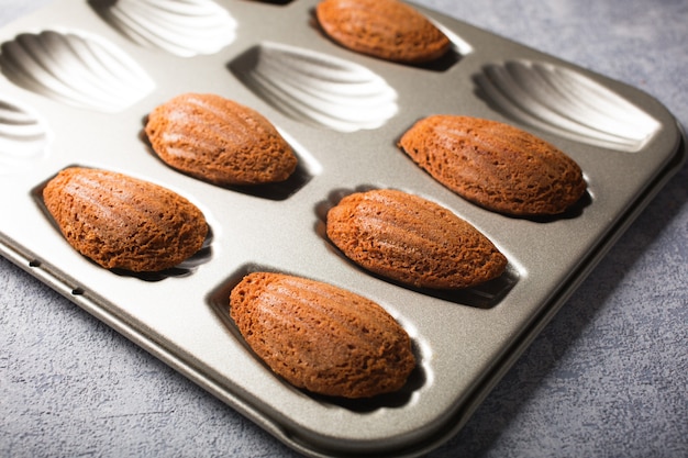 Cookies de chocolate madeleines