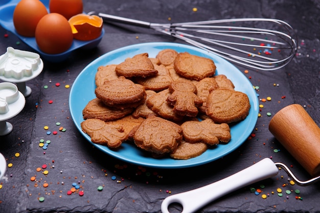 Cookies em formato rocke