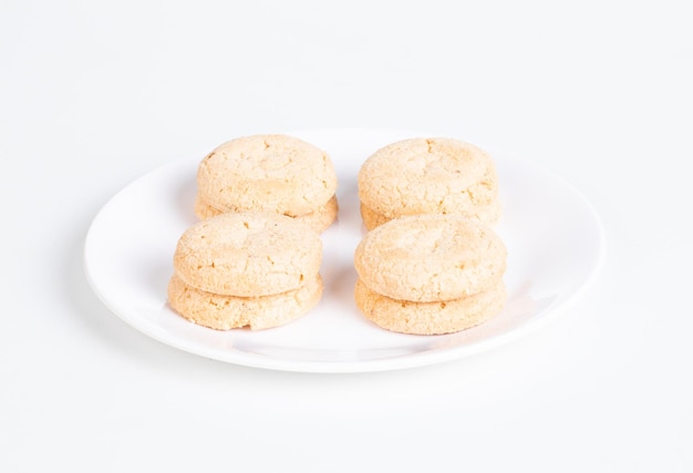 Cookies isolados em fundo branco