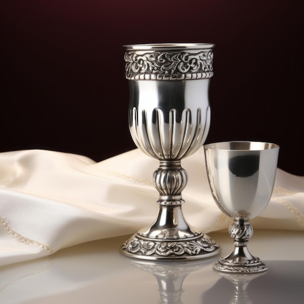 La copa de Shabbat kiddush