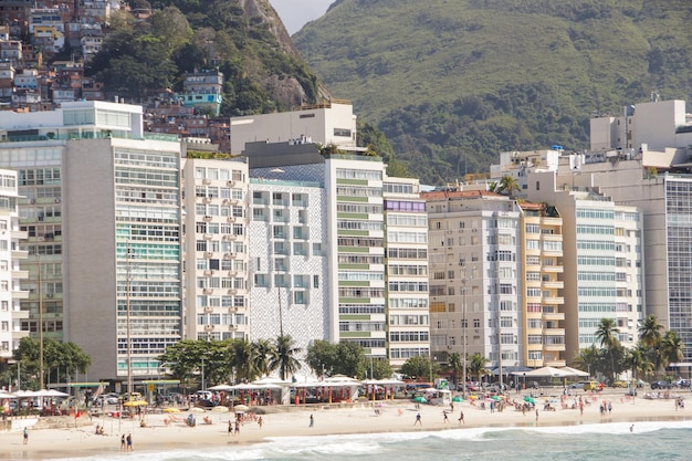 Copacabana-Strand in Rio de Janeiro Brasilien