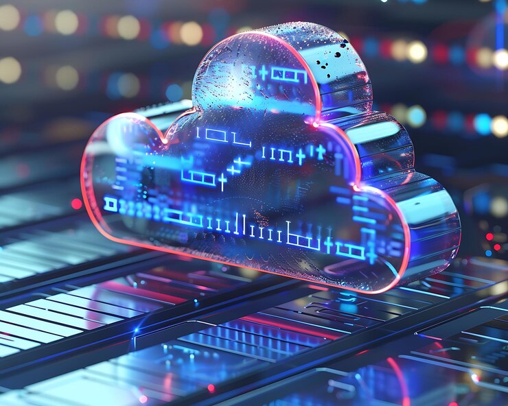 Foto copias de seguridad de datos dentro de una nube de múltiples capas