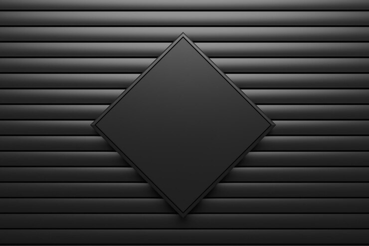 Foto copie el fondo cuadrado del espacio cosméticos o maqueta de promoción de productos de belleza pedestal de paso gris plateado rugoso natural bandera minimalista de moda representación 3d