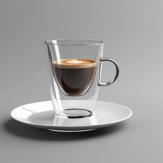 Copo de café minimalista elegante