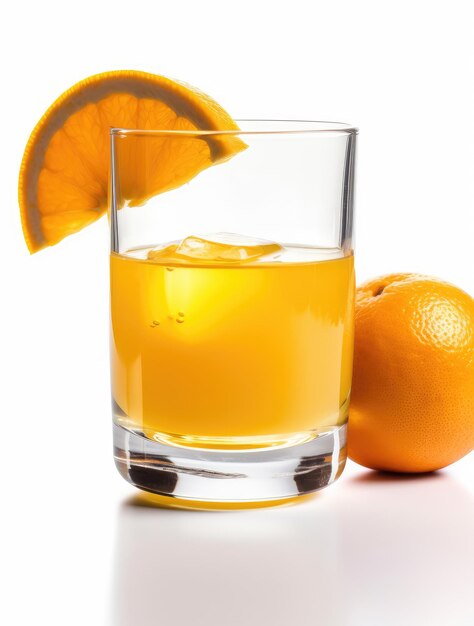 copo de suco de laranja