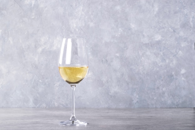Foto copo de vinho branco