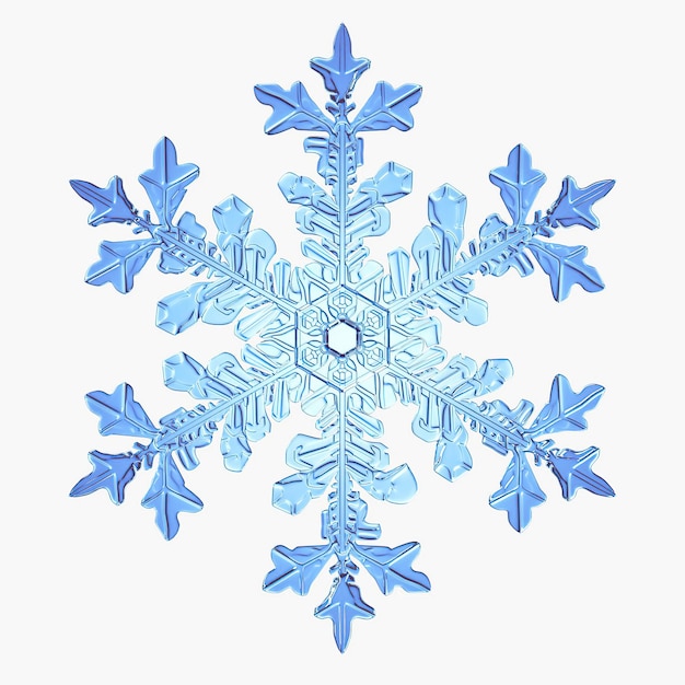 Un copo de nieve que tiene la palabra nieve.