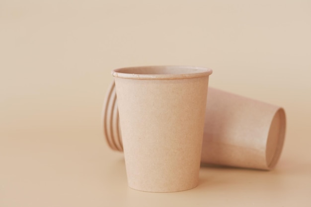 Copos de cartão descartáveis para café