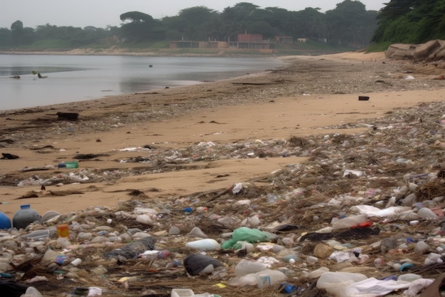 Copos de plástico, canudos, garrafas e sacolas contribuem para a catástrofe dos resíduos plásticos oceânicos